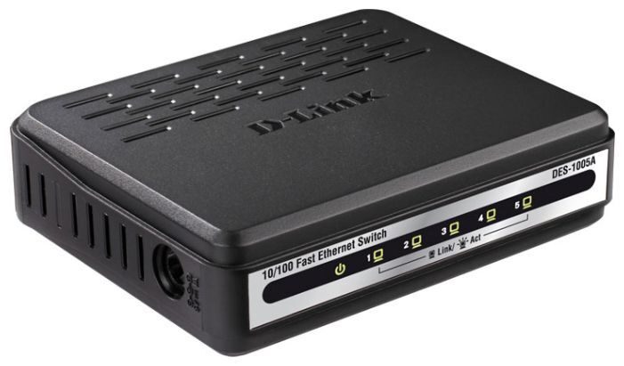 Коммутатор (switch) D-link DES-1005A